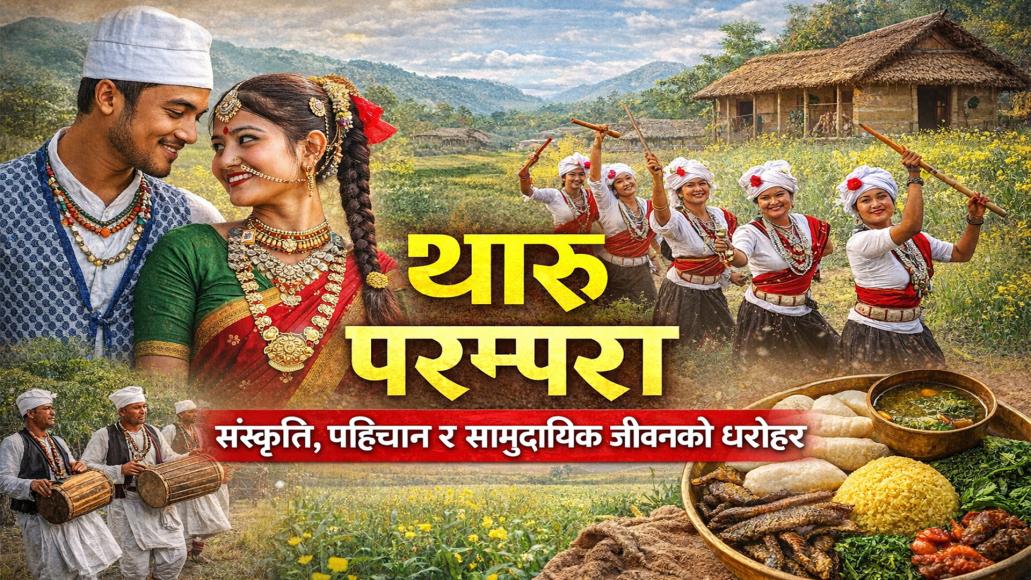 थारु परम्परा: संस्कृति, पहिचान र सामुदायिक जीवनको धरोहर